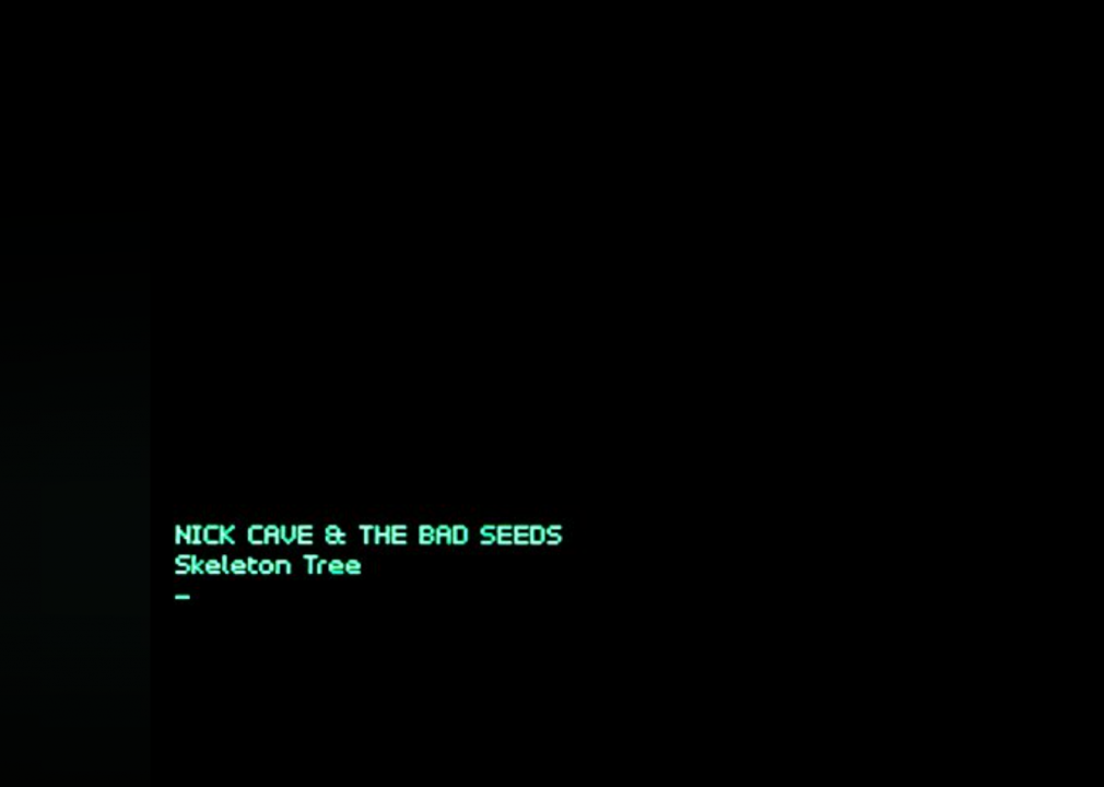 #13. "Skeleton Tree" by Nick Cave & the Bad Seeds
